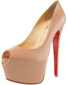 Christian Louboutin Highness Platform Pump - Lyst