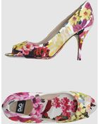 D&G Pumps with Open Toe - Lyst