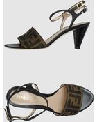 Fendi High-heeled Sandals - Lyst