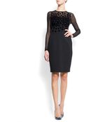 Mango Long-sleeve Dress - Lyst