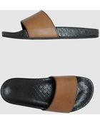 Bottega Veneta Clog Sandals - Lyst