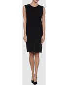 Jil Sander Navy Short Dress - Lyst
