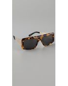 Karen Walker Sol Invictus Sunglasses - Lyst