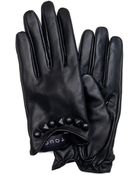 Mango Touch - Leather Gloves Stud - Lyst