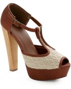 ModCloth Cocktails in The Countryside Heel - Lyst