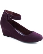 ModCloth Plum As You Are Wedge - Lyst