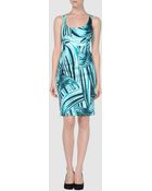 Versace Short Dress - Lyst