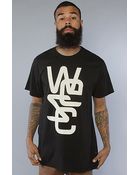 Wesc The Overlay Tee in Black - Lyst