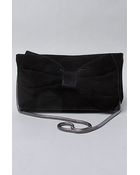 Betsey Johnson The Evening Velvet Clutch - Lyst