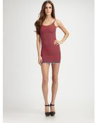 Alexander Wang Engineered Striped Tank Dress - Lyst