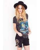 Nasty Gal Holy Stud Cutoff Shorts - Lyst