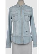 Pinko Denim Shirt - Lyst
