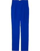 Tibi Asymmetric Silk Crepe De Chine Pants - Lyst
