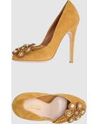 Sebastian Pumps With Open Toe - Lyst