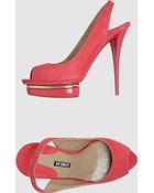 Le Silla Platform Sandals - Lyst