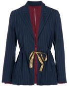 Jean Paul Gaultier Pin Stripe Blazer - Lyst