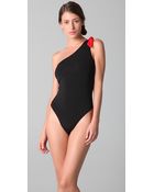 3.1 Phillip Lim Asymmetrical One Piece - Lyst