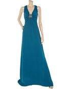 Valentino Roma Crystal and Beadembellished Silk Gown - Lyst