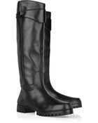 Calvin Klein Zuzana Leather Knee Boots - Lyst