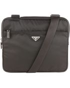 Prada Nylon Messenger Bag - Lyst