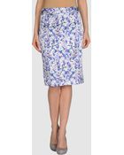 D&G Knee Length Skirt - Lyst