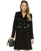 MICHAEL Michael Kors Long Military Trench - Lyst