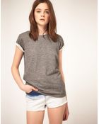 ASOS Collection T-Shirt In Double Layer - Lyst