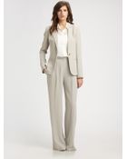 Theory Shina Wool-blend Blazer - Lyst