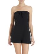 3.1 Phillip Lim Strapless Romper - Lyst
