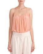 Chloé Gathered Camisole - Lyst