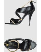 Giuseppe Zanotti x Balmain Highheeled Sandals - Lyst