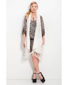 Haute Hippie Fringed Sweater Vest - Lyst