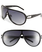 Jimmy Choo Aviator Sunglasses - Lyst