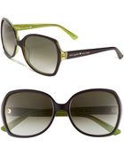 Kate Spade Oversized Sunglasses - Lyst