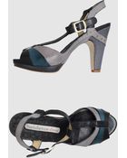 Manufacture D'essai Platform Sandals - Lyst