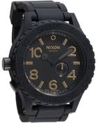Nixon The 51-30 Rubber Strap Watch - Lyst