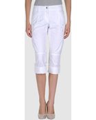 Philosophy di Alberta Ferretti 3/4th length Trousers - Lyst