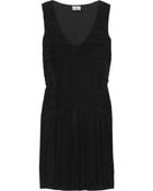 Philosophy di Alberta Ferretti Paneled Silk Dress - Lyst