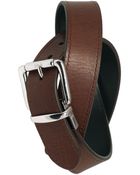 Polo Ralph Lauren Reversible Tumbled Leather Belt - Lyst