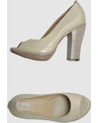 Rocco P Pumps with Open Toe - Lyst