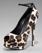 Giuseppe Zanotti Leopard Platform Pump - Lyst