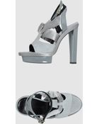 Balenciaga Platform Sandals - Lyst
