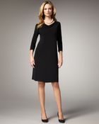 Eileen Fisher Jersey Dress - Lyst