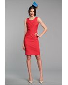 Oscar de la Renta Sleeveless Sheath - Lyst
