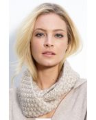 Eileen Fisher Hand Knit Infinity Scarf - Lyst