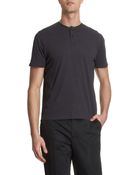 Lanvin Henley Tee - Lyst