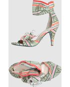 Patrizia Pepe Highheeled Sandals - Lyst