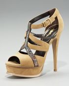 Saint Laurent Tribute Y-strap Sandal - Lyst