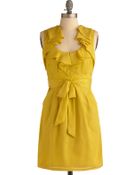 ModCloth Lemon Sour Dress - Lyst