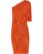 Stella McCartney Sequined Cotton-blend Sweater Dress - Lyst